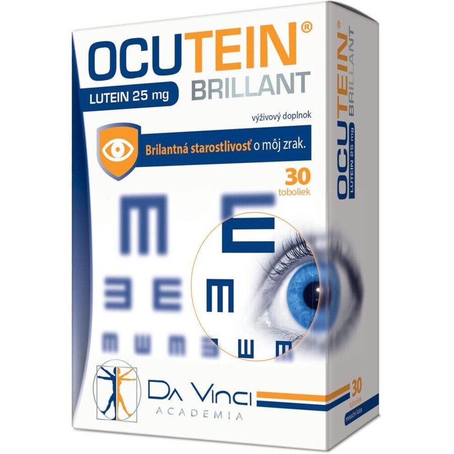 Ocutein BRILLANT Lutein 25 mg - DA VINCI 30 capsule