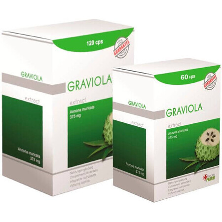 Graviola annona muricata 180 capsules