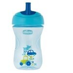 Vaso con Pajita Chicco Advanced con Boca 266ml 12m+