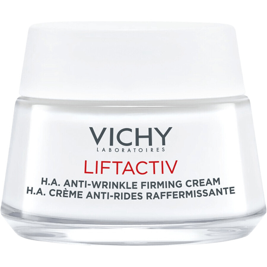 Vichy Liftactiv H.A. Crema antiarrugas reafirmante para pieles secas 50 ml