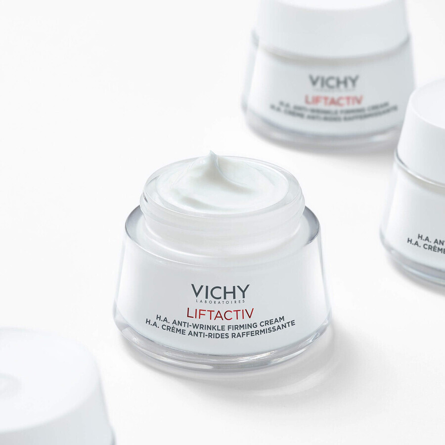 Vichy Liftactiv H.A. Crema antiarrugas reafirmante para pieles secas 50 ml