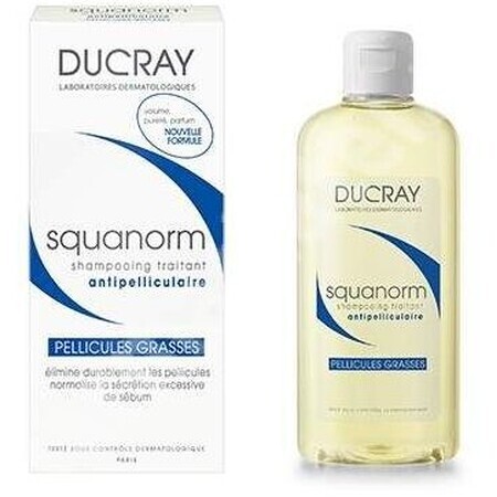 Ducray SQUANORM - Shampoo tegen vette roos 200 ml