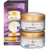 L'Oréal Paris Leeftijdsspecialist 55+ Duopack 2 x 50 ml