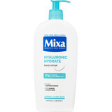 Mixa Hyaluronic Hydrate loción corporal hidratante intensiva para pieles normales a secas 400 ml