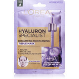 L'Oréal Paris Hyaluron Specialist Vullend Hydraterend Textielmasker 28 g