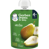 Gerber Sacchetto di pere bio 100% bio 4m+ 16 x 90 g