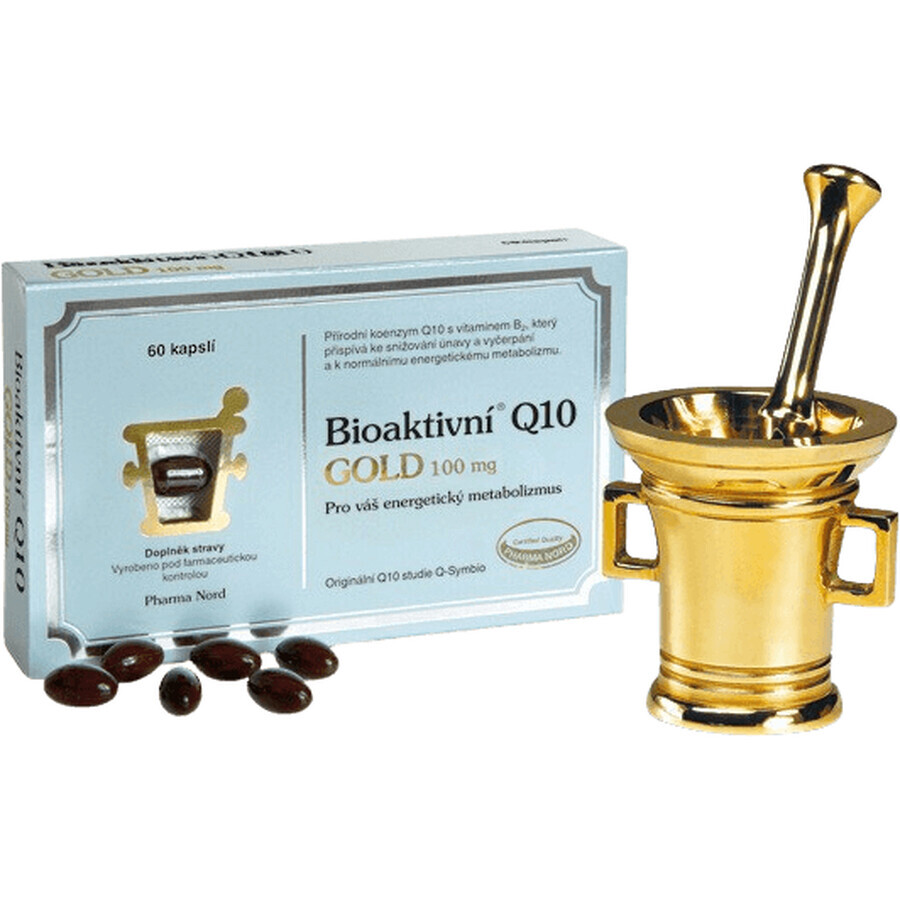 Bioactive Q10 Gold 100 mg 60 cápsulas