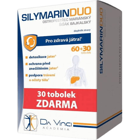 Silymarine Duo - DA VINCI 90 gélules