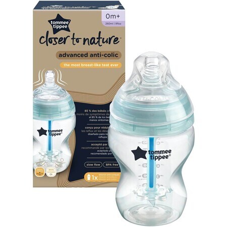 Biberon anti-colique Tommee Tippee C2N 0m+ 260 ml