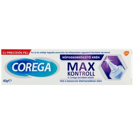 Corega Max Kontroll denture fixative cream 40 g