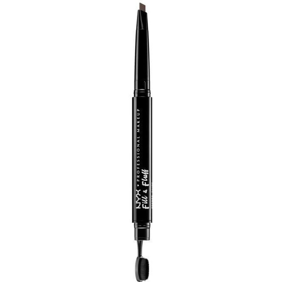 NYX Professional Makeup Fill & Fluff Matita per sopracciglia Matita per sopracciglia - Marrone cenere 0,2 g