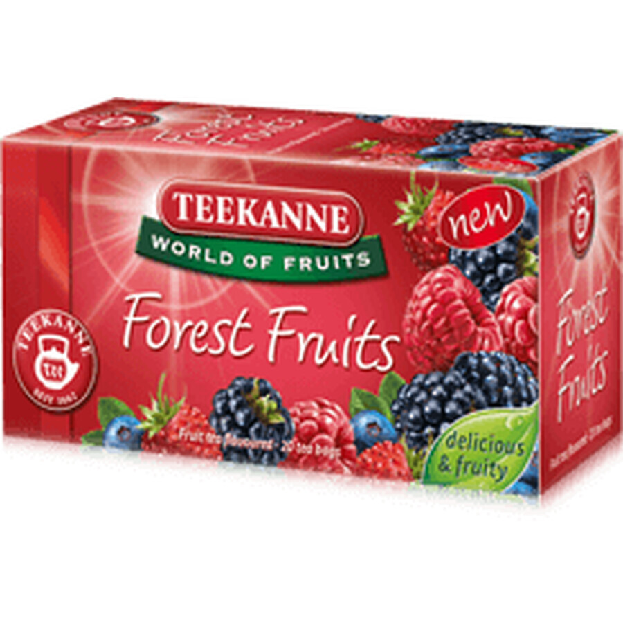 Teekanne Wof Forest Fruits thé aux fruits 20 x 2,5 g