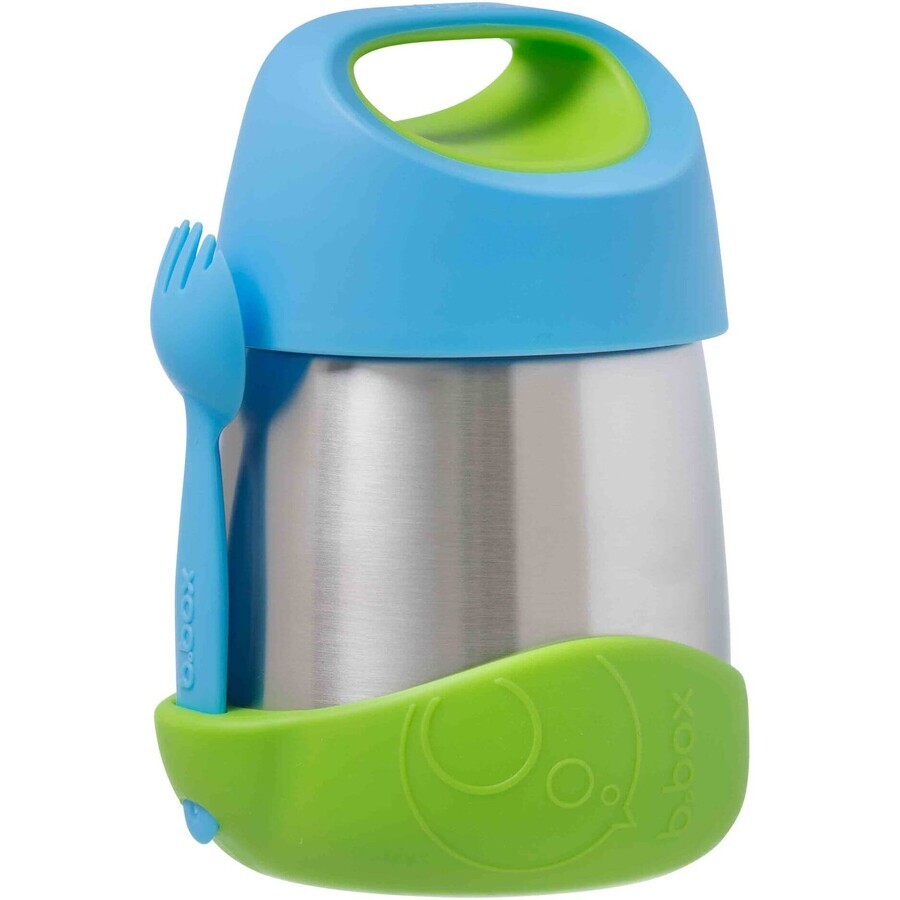 B. scatola Borracce thermos per alimenti blu/verde 335 ml