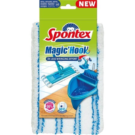 Gancio magico Spontex, ricambio per mop