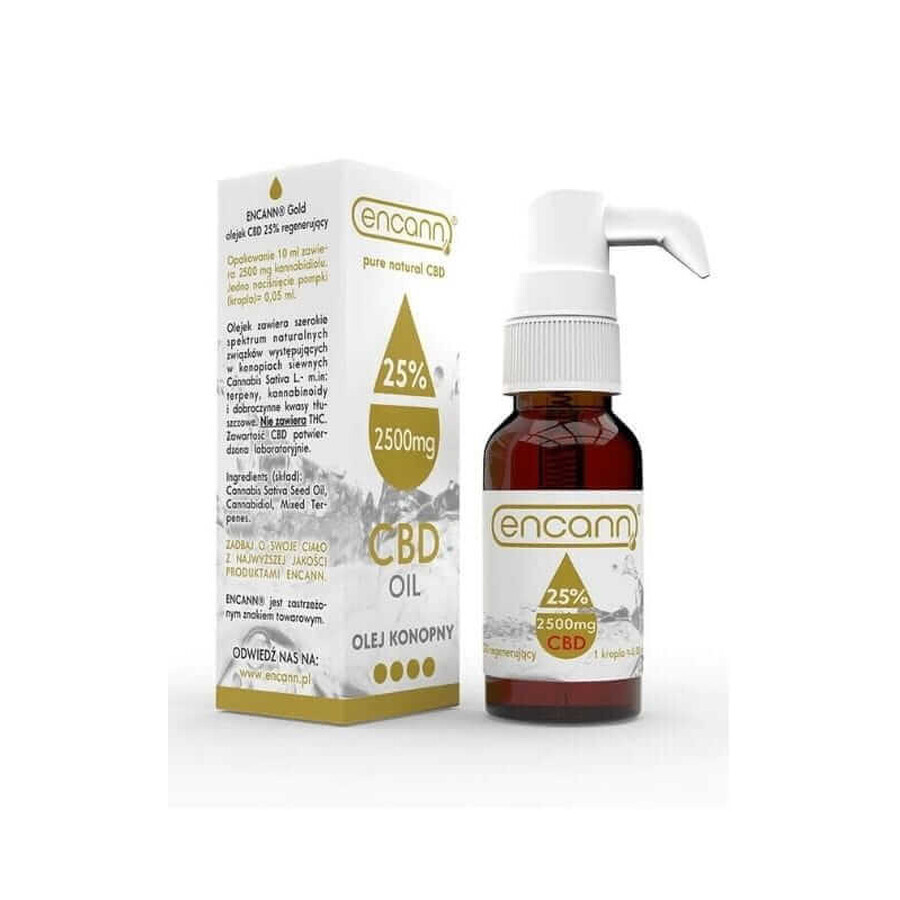 Aceite de cáñamo 25% Encann CBD 10ml