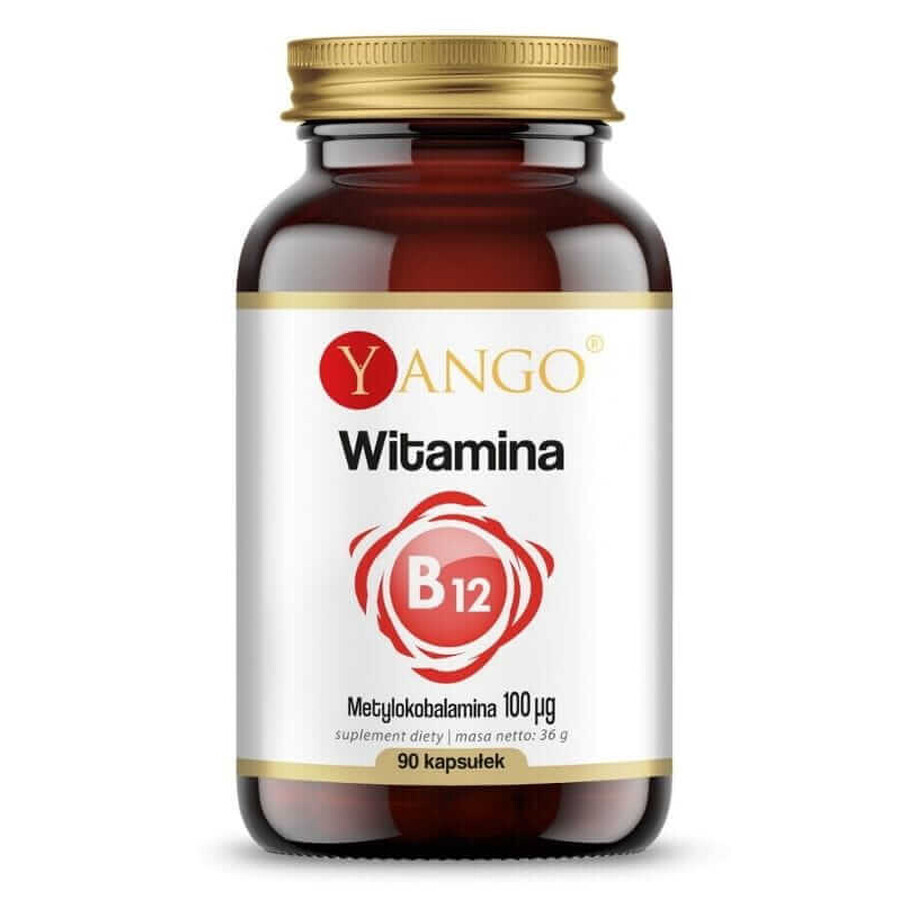 Vitamin B12 methylcobalamin (100 µg) 90 capsules Yango