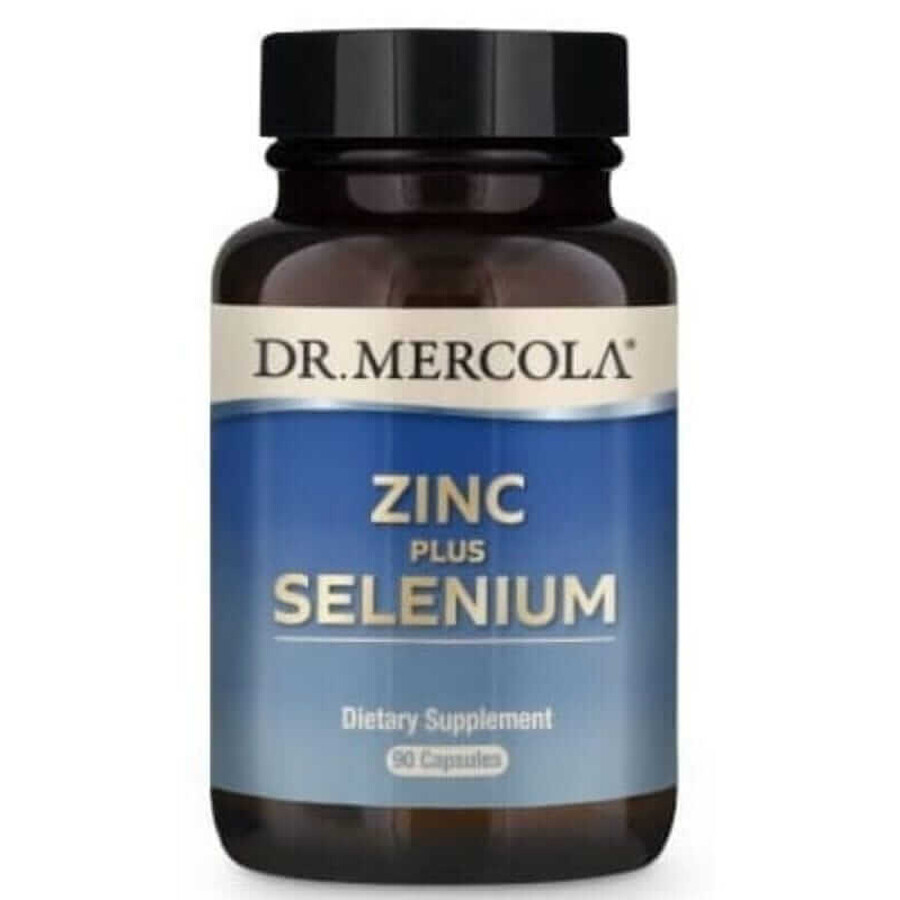 Zinc cu seleniu - Zinc plus seleniu 90 capsule DR Mercola