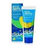 Pastă de dinți pentru copii împotriva cariilor dentare surpriză colorată 75 ml Ecodenta