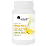 Natuurlijke vitamine E, 100 capsules Aliness