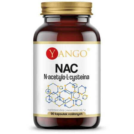 NAC - N-acetyl-L-cysteine 150 mg - 90 capsules Yango