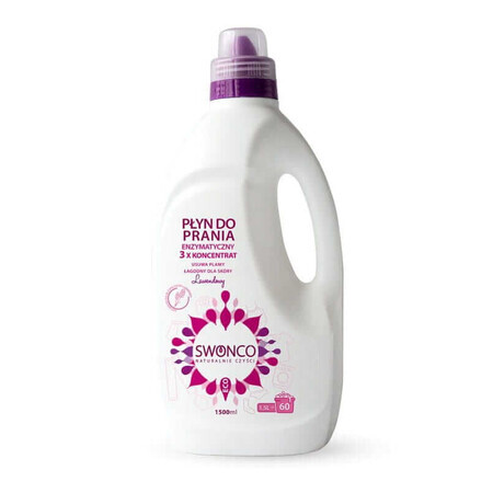 Enzymatic washing liquid, lavender flavor, 1500ml, Swonco