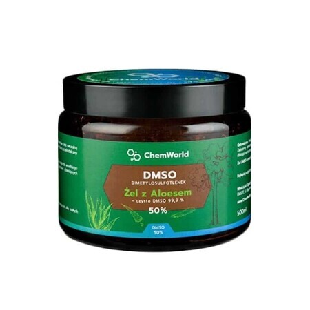 DMSO Gel 50% with Aloe Vera 500 ml ChemWorld