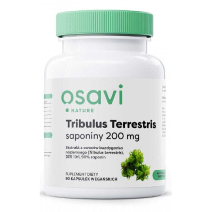 Osavi Tribulus Terrestris, saponine 200 mg - 90 capsule (macis)