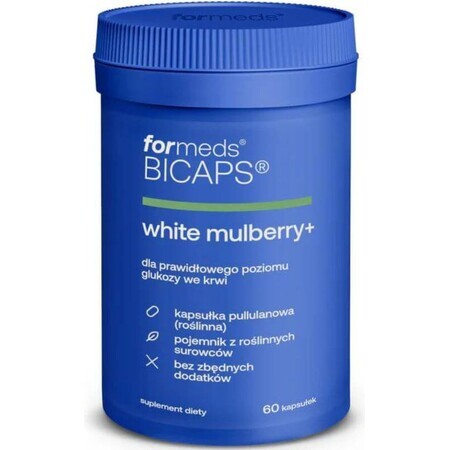 Bicaps Blackberry White+ 60 capsules Formes