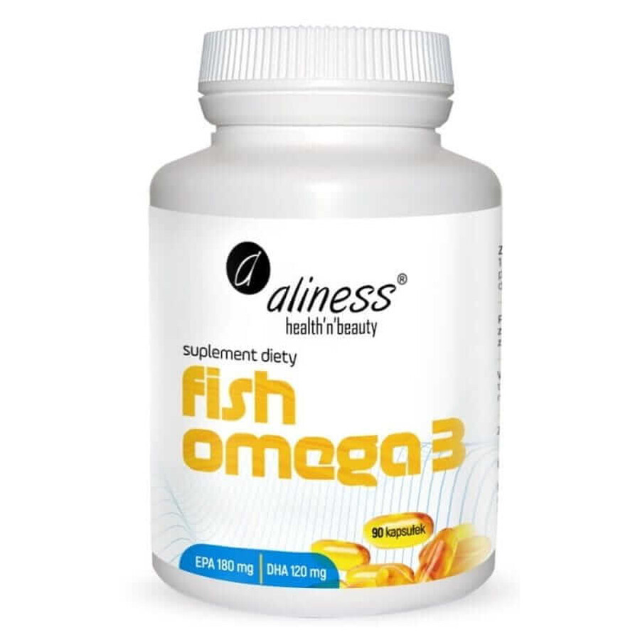 Vis Omega 3 EPA 180mg DHA 120 mg - 90 capsules Aliness