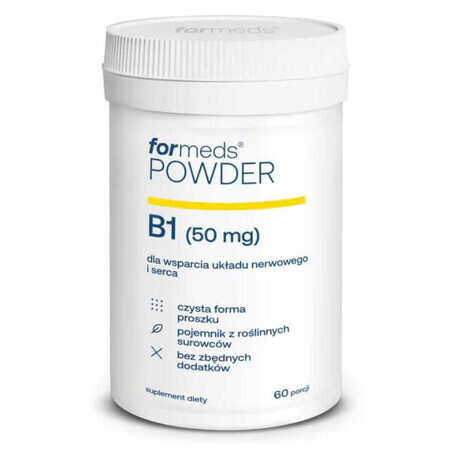 POWDER B1 Tiamină 60 porții Formeds