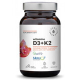 Vitamina D3 2000 UI + K2 (90 capsule) Aura Herbals