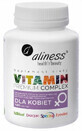 Complesso vitaminico Premium per le donne 120 compresse, Aliness