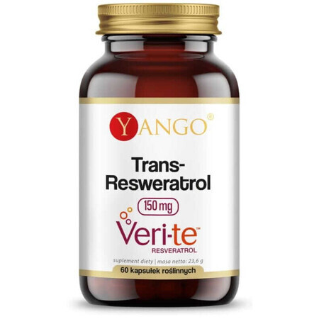 Trans resveratrol Veri-te 60 cápsulas Yango