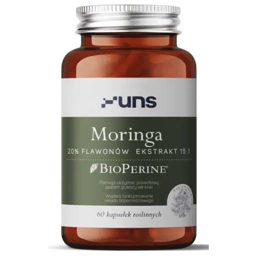 Moringa 20% flavone 60 capsules UNS