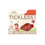 TICKLESS KIDS ORANGE Repellente a ultrasuoni per zecche per bambini