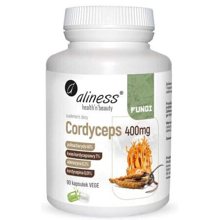 Cordyceps 400mg (90 capsule) Aliness