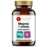 Magnesio + potassio forme organiche 90 capsule Yango