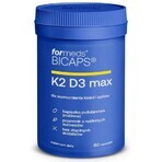 Bicaps K2 D3 Max 60 capsule Formati