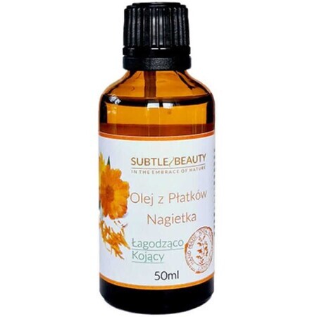 Olio di petali di calendula 50 ml macerato Bellezza sottile