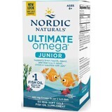 Ultimate Omega Junior 680 mg aardbei (90 capsules) Nordic Naturals