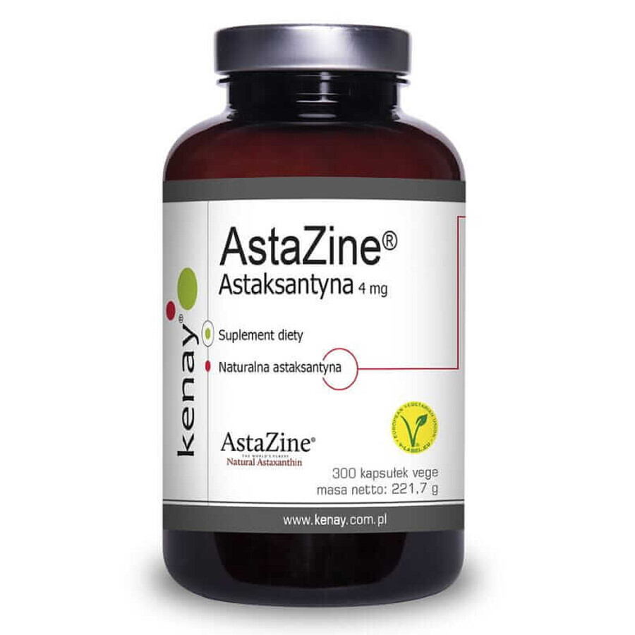 AstaZine Astaxantina 4 mg - 300 capsule, Kenay