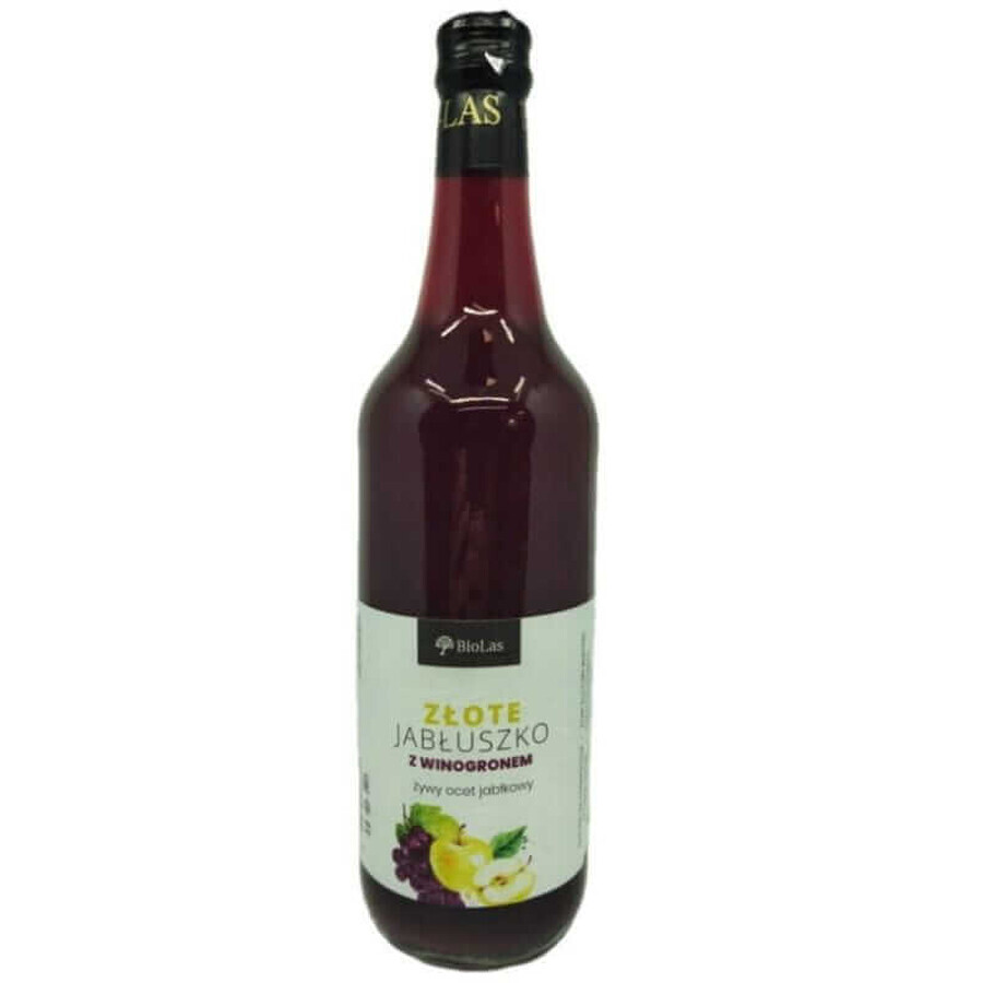 Oțet de mere Live Golden Apple cu struguri 700ml