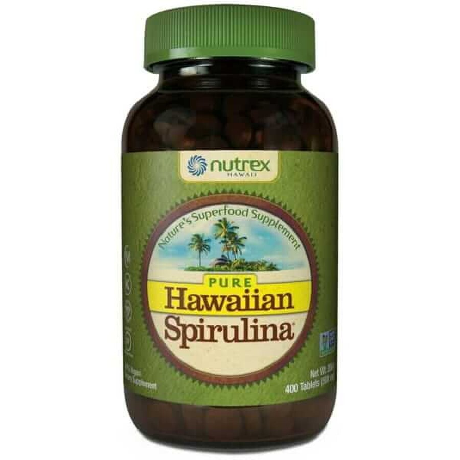 Spirulina Hawaii Pacifica 500 mg (400) comprimate CyanoTech