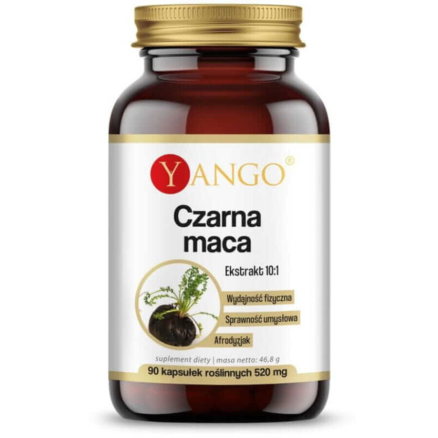 Maca neagră 90 capsule Yango