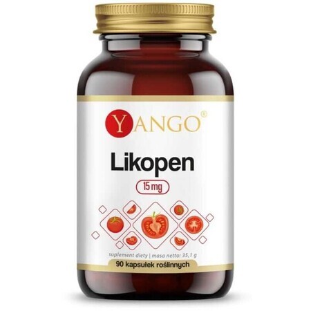 Lycopeen 15 mg - 90 capsules Yango