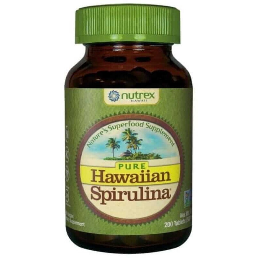 Spirulina Hawaii Pacifica 500 mg (200 comprimidos) CyanoTech