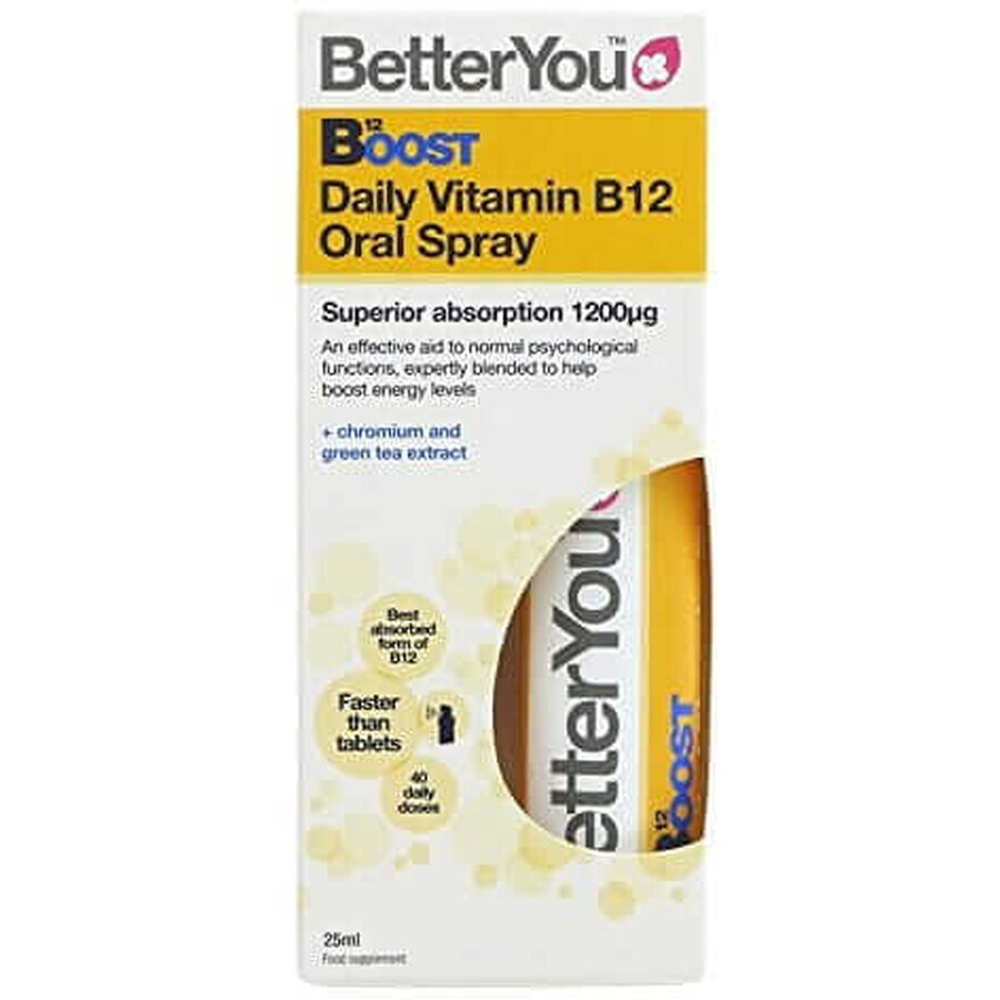 BetterYou Boost Vitamina B12 Spray 25 ml