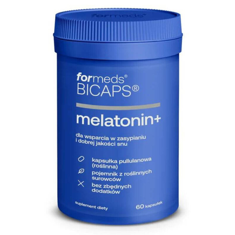 Bicaps Melatonine+ Melatonine 60 capsules ForMeds