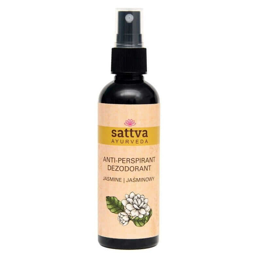 Deodorante antitraspirante al gelsomino 80 ml Sattva Ayurveda