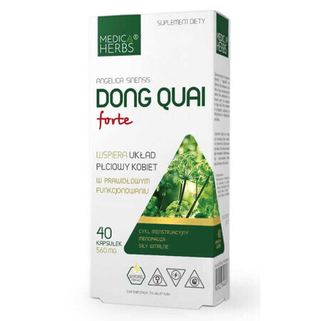 Dong Quai Forte (560 mg) 40 capsule Erbe Medica